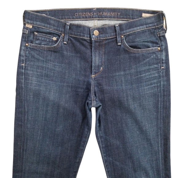 Citizens of Humanity Ava Low Rise Straight Leg Jeans Size 31 - Picture 3 of 13